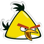 Гумка для олівця "Angry Birds", 4 см